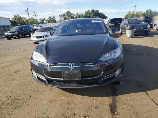 5YJSA1H28EFP64382 - 2014 TESLA MODEL S Mavi foto 5