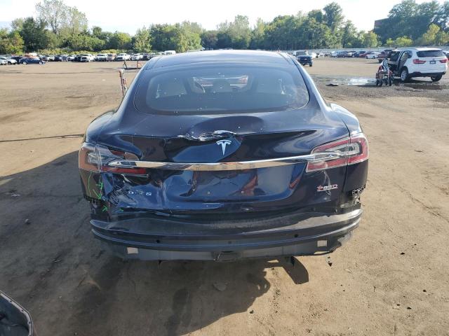 5YJSA1H28EFP64382 - 2014 TESLA MODEL S Mavi foto 6