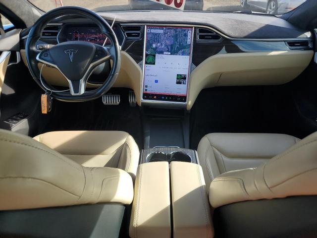 5YJSA1H28EFP64382 - 2014 TESLA MODEL S Mavi foto 8