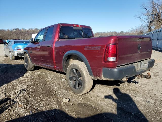 1C6RR7GT8LS123602 - 2020 RAM 1500 CLASS WARLOCK MAROON photo 2