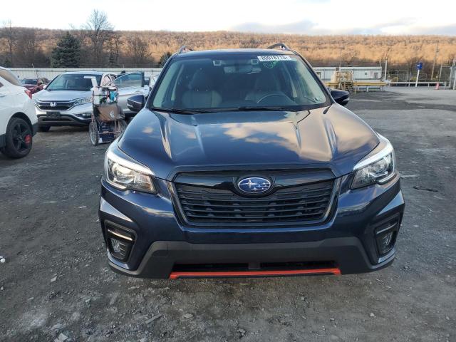 JF2SKAKC3KH529688 - 2019 SUBARU FORESTER SPORT BLUE photo 5