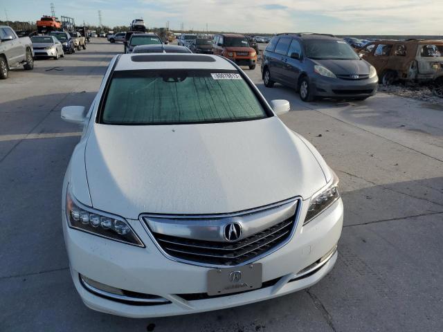 JH4KC1F36EC003383 - 2014 ACURA RLX WHITE photo 5