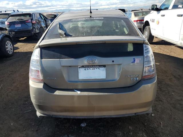 JTDKB20UX63155325 - 2006 TOYOTA PRIUS GRAY photo 6