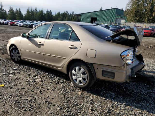 4T1BE32K33U118188 - 2003 TOYOTA CAMRY LE GOLD photo 2