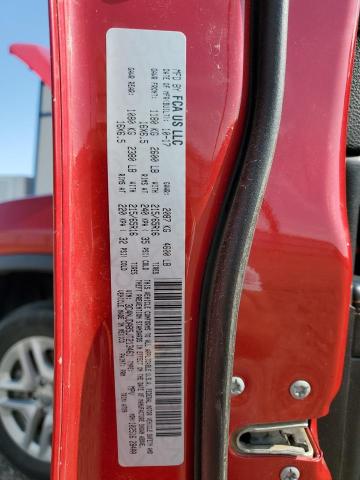 3C4NJDAB5JT213461 - 2018 JEEP COMPASS SPORT RED photo 13