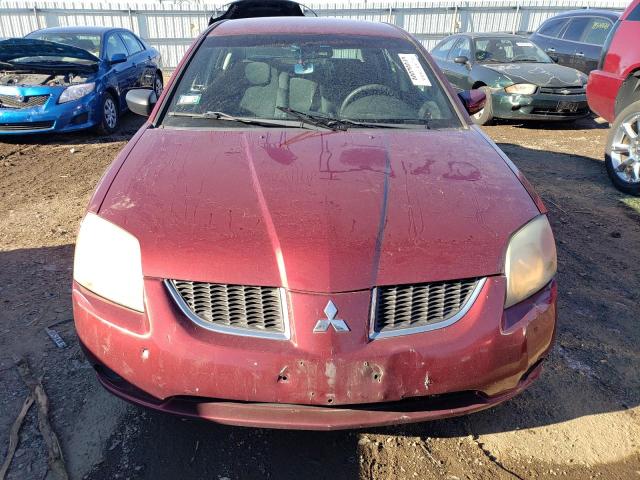 4A3AB36S14E130657 - 2004 MITSUBISHI GALANT LS MEDIUM RED photo 5