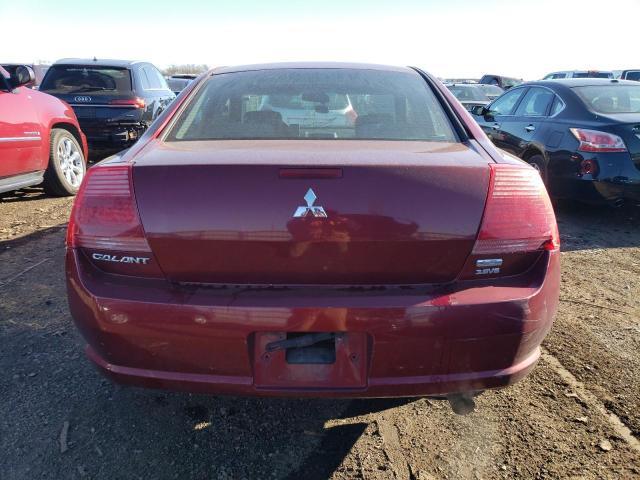 4A3AB36S14E130657 - 2004 MITSUBISHI GALANT LS MEDIUM RED photo 6