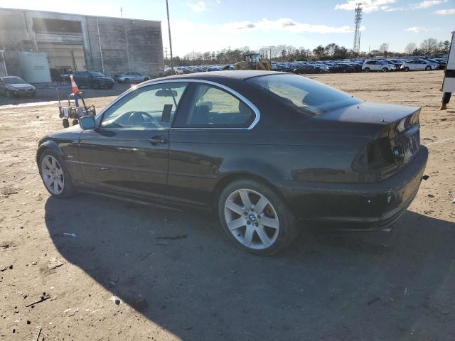 WBABN33422JW53885 - 2002 BMW 325 CI BLACK photo 2