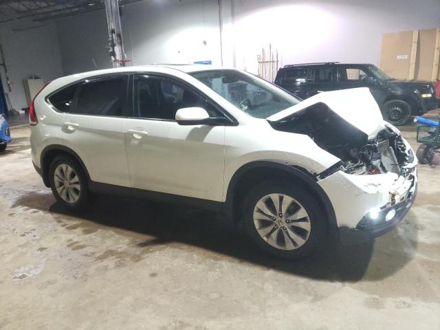 2HKRM4H56EH129387 - 2014 HONDA CR-V EX WHITE photo 4