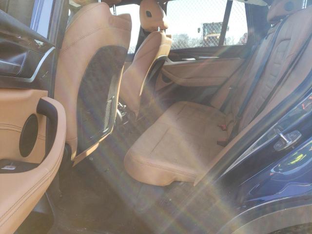 5UXTS1C06L9D40747 - 2020 BMW X3 XDRIVE30E BLUE photo 11