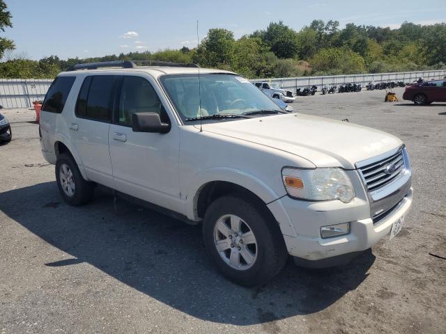 1FMEU7DE2AUA14447 - 2010 FORD EXPLORER XLT WHITE photo 4