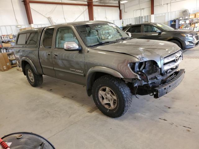 5TBBT44164S455473 - 2004 TOYOTA TUNDRA ACCESS CAB SR5 GRAY photo 4