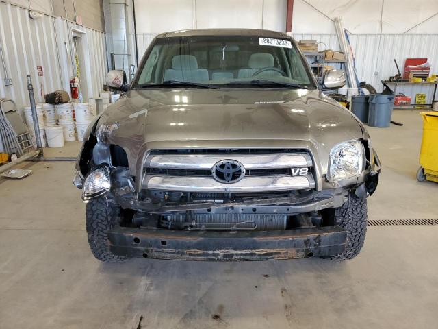 5TBBT44164S455473 - 2004 TOYOTA TUNDRA ACCESS CAB SR5 GRAY photo 5