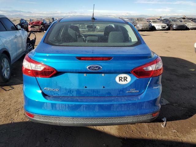 1FADP3F25EL380827 - 2014 FORD FOCUS SE BLUE photo 6