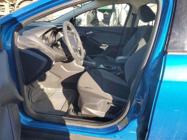 1FADP3F25EL380827 - 2014 FORD FOCUS SE BLUE photo 7