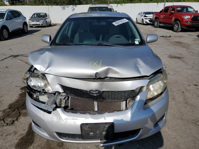 2T1BU4EE9AC464775 - 2010 TOYOTA COROLLA BASE SILVER photo 5