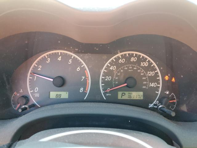 2T1BU4EE9AC464775 - 2010 TOYOTA COROLLA BASE SILVER photo 9