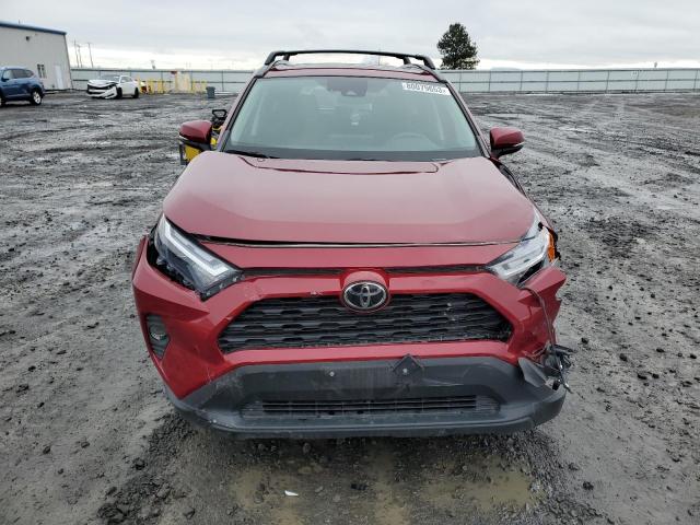 2T3P1RFV3NW252735 - 2022 TOYOTA RAV4 XLE RED photo 5