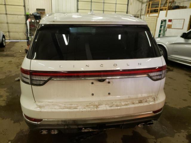 5LM5J7XC0NGL10183 - 2022 LINCOLN AVIATOR RESERVE WHITE photo 6