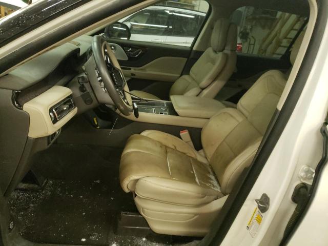 5LM5J7XC0NGL10183 - 2022 LINCOLN AVIATOR RESERVE WHITE photo 7