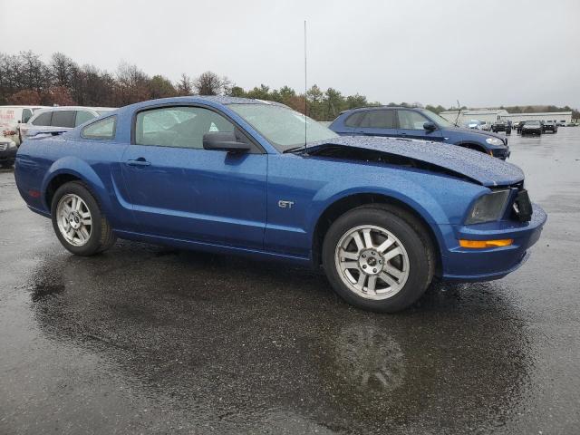 1ZVHT82H675238182 - 2007 FORD MUSTANG GT BLUE photo 4