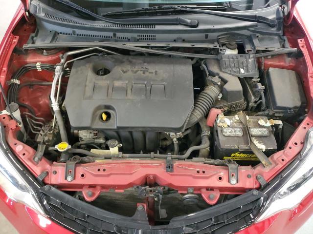 2T1BURHE3GC722936 - 2016 TOYOTA COROLLA L 红色 照片 11