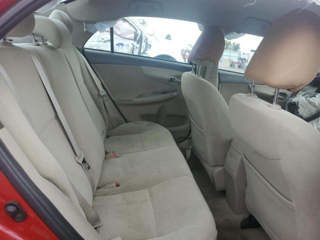 1NXBU4EE2AZ176465 - 2010 TOYOTA COROLLA BASE RED photo 10