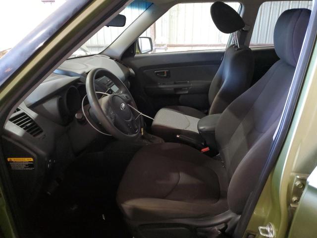 KNDJT2A55D7601449 - 2013 KIA SOUL GREEN photo 7