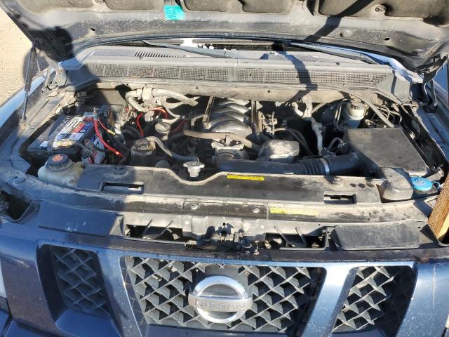 1N6AA06C58N305671 - 2008 NISSAN TITAN XE BLUE photo 11