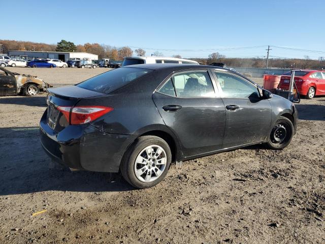 5YFBURHE7GP390273 - 2016 TOYOTA COROLLA L BLACK photo 3