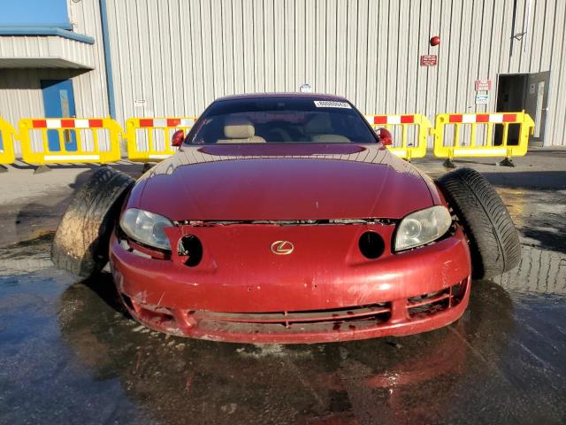 JT8JZ31C1P0012137 - 1993 LEXUS SC 300 BURGUNDY photo 5