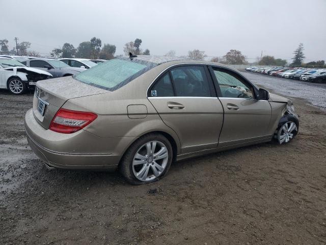 WDDGF54X58R017116 - 2008 MERCEDES-BENZ C 300 TAN photo 3