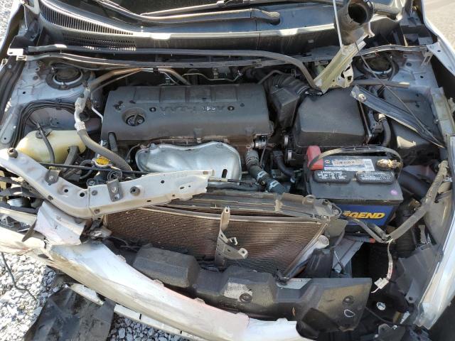 2T1KE4EE0AC040057 - 2010 TOYOTA COROLLA MA S SILVER photo 11