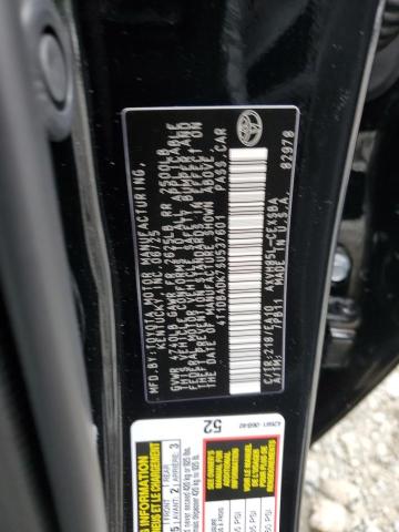 4T1DBADK7SU537601 - 2025 TOYOTA CAMRY XSE გრაფიტი ფოტო 12