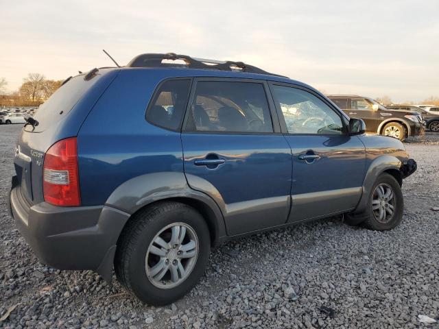 KM8JN12D48U858177 - 2008 HYUNDAI TUCSON SE BLUE photo 3