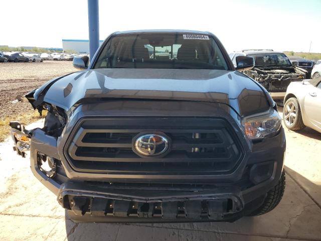 5TFAX5GN9MX191879 - 2021 TOYOTA TACOMA DOUBLE CAB GRAY photo 5