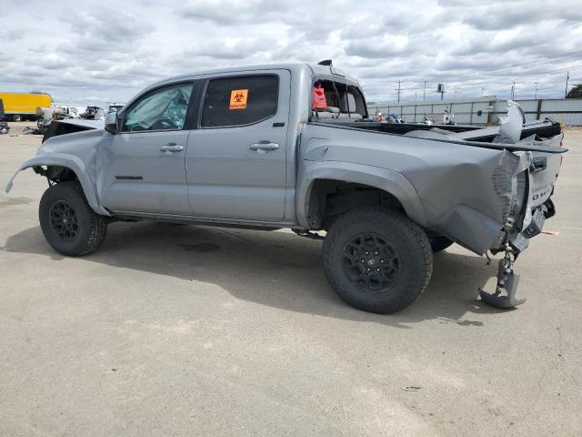 3TMCZ5AN4LM360898 - 2020 TOYOTA TACOMA DOUBLE CAB GRAY photo 3