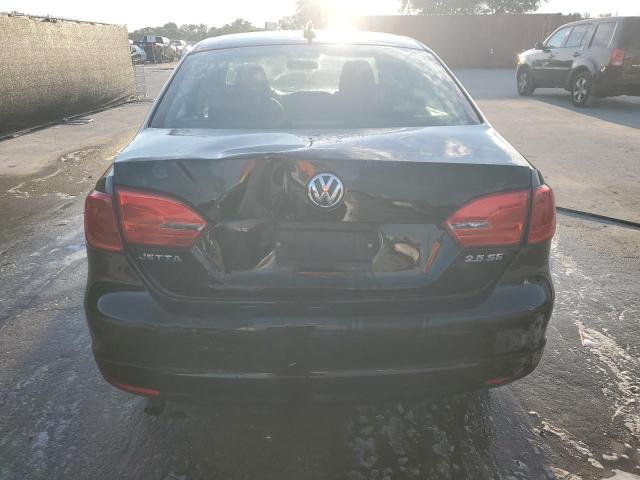 3VWDP7AJ1DM378874 - 2013 VOLKSWAGEN JETTA SE BLACK photo 6