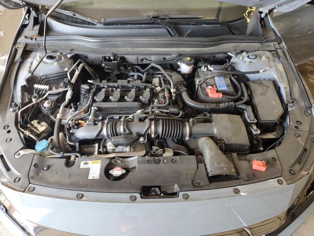 1HGCV1F31NA106255 - 2022 HONDA ACCORD SPORT GRAY photo 11