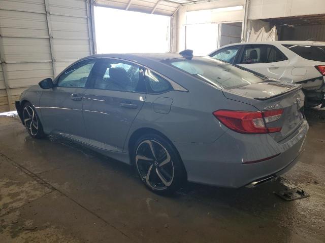 1HGCV1F31NA106255 - 2022 HONDA ACCORD SPORT GRAY photo 2