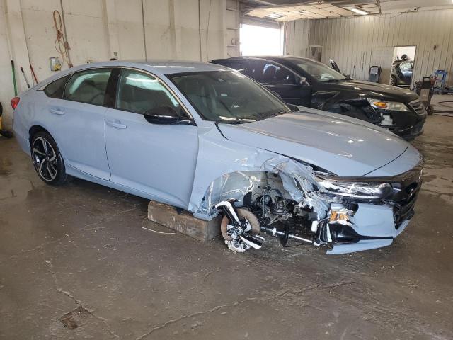 1HGCV1F31NA106255 - 2022 HONDA ACCORD SPORT GRAY photo 4