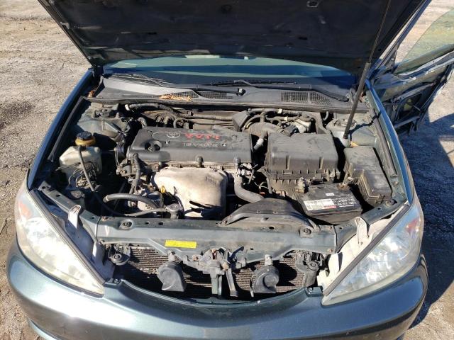 4T1BE32K53U186511 - 2003 TOYOTA CAMRY LE GREEN photo 11