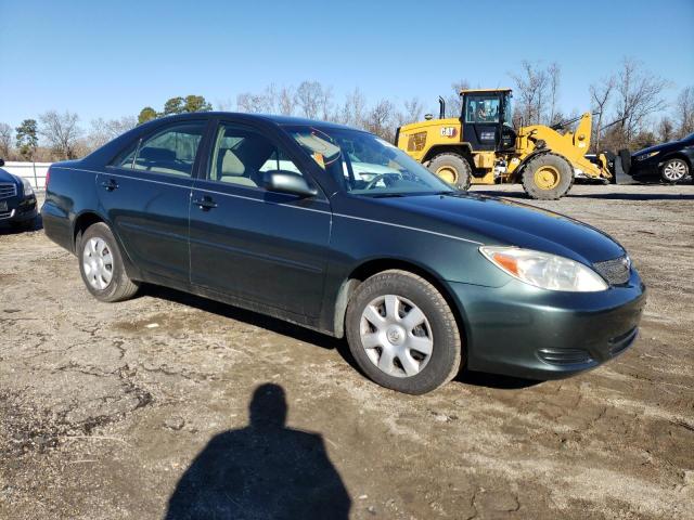 4T1BE32K53U186511 - 2003 TOYOTA CAMRY LE GREEN photo 4