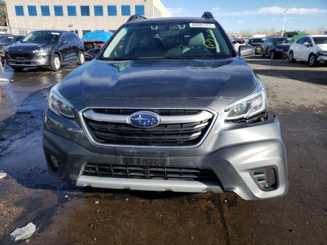 4S4BTANC9M3214140 - 2021 SUBARU OUTBACK LIMITED GRAY photo 5