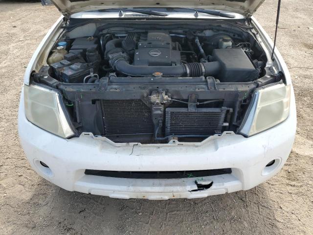 5N1AR18B78C661097 - 2008 NISSAN PATHFINDER S WHITE photo 12