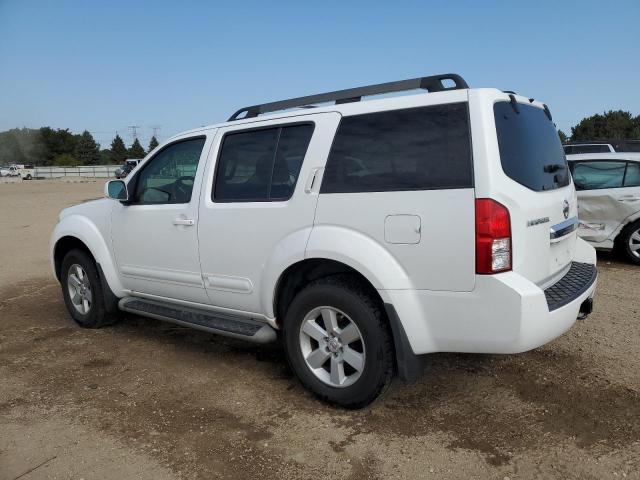 5N1AR18B78C661097 - 2008 NISSAN PATHFINDER S WHITE photo 2