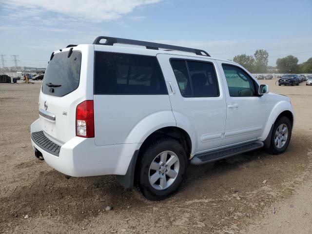 5N1AR18B78C661097 - 2008 NISSAN PATHFINDER S WHITE photo 3