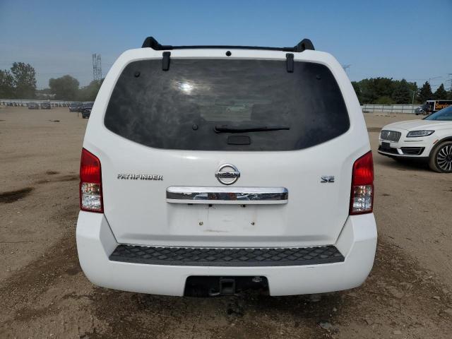 5N1AR18B78C661097 - 2008 NISSAN PATHFINDER S WHITE photo 6
