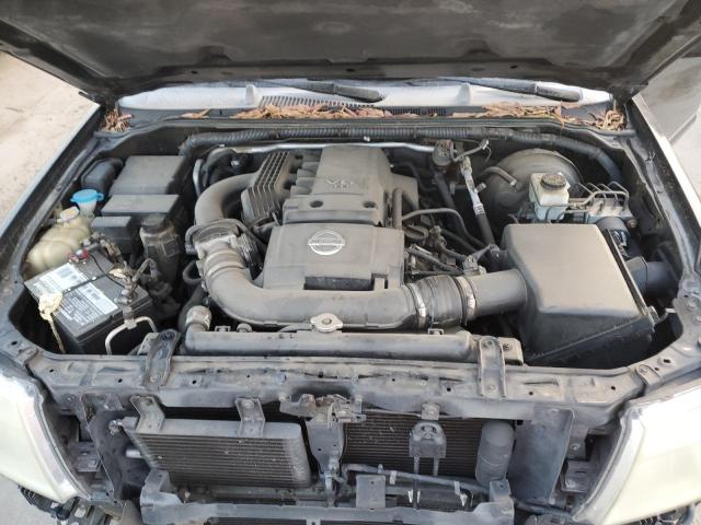 5N1AR18U76C614599 - 2006 NISSAN PATHFINDER LE BLACK photo 12