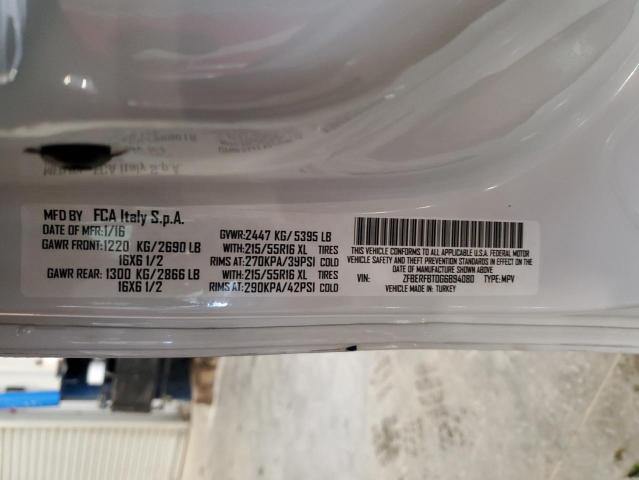 ZFBERFBT0G6B94080 - 2016 RAM PROMASTER SLT 白色 照片 13